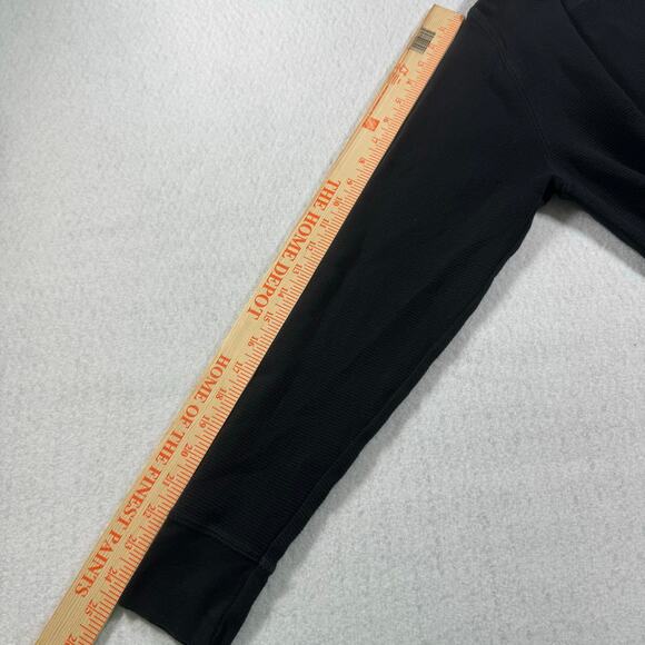 Polo Ralph Lauren Sleepwear Small Black with Red Pony Thermal Waffle Knit L/S - Picture 8 of 12